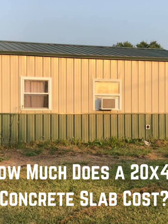 How Much Does A 24x30 Concrete Slab Cost Pricing Important Factors