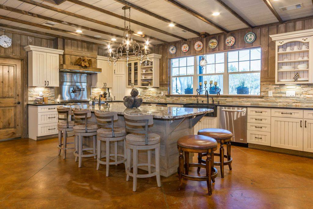 barndominiums kitchens are the focal point of the home