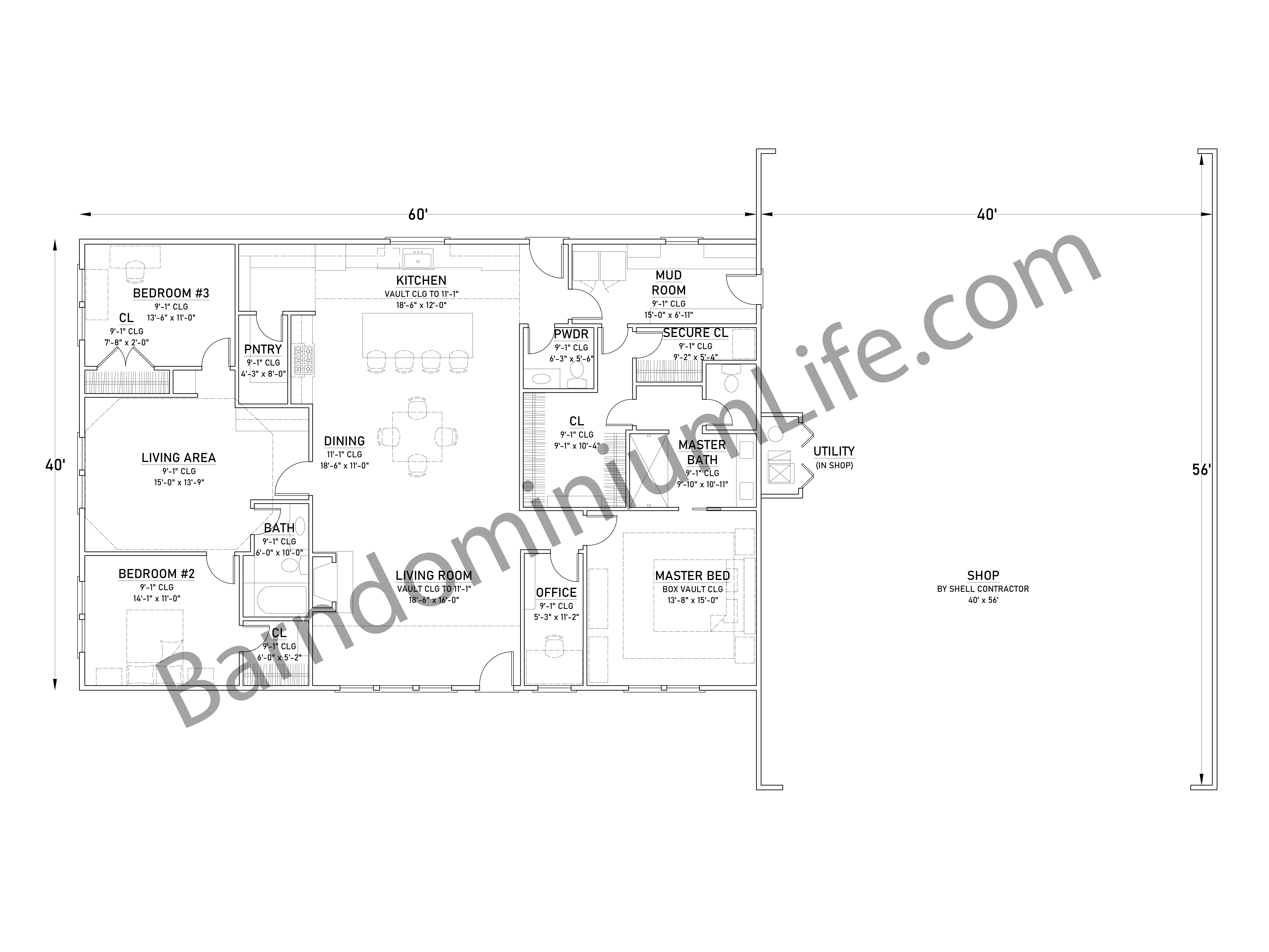 Barndominium Floor Plans with Shop: Top Ideas, Floor Plans, and Examples