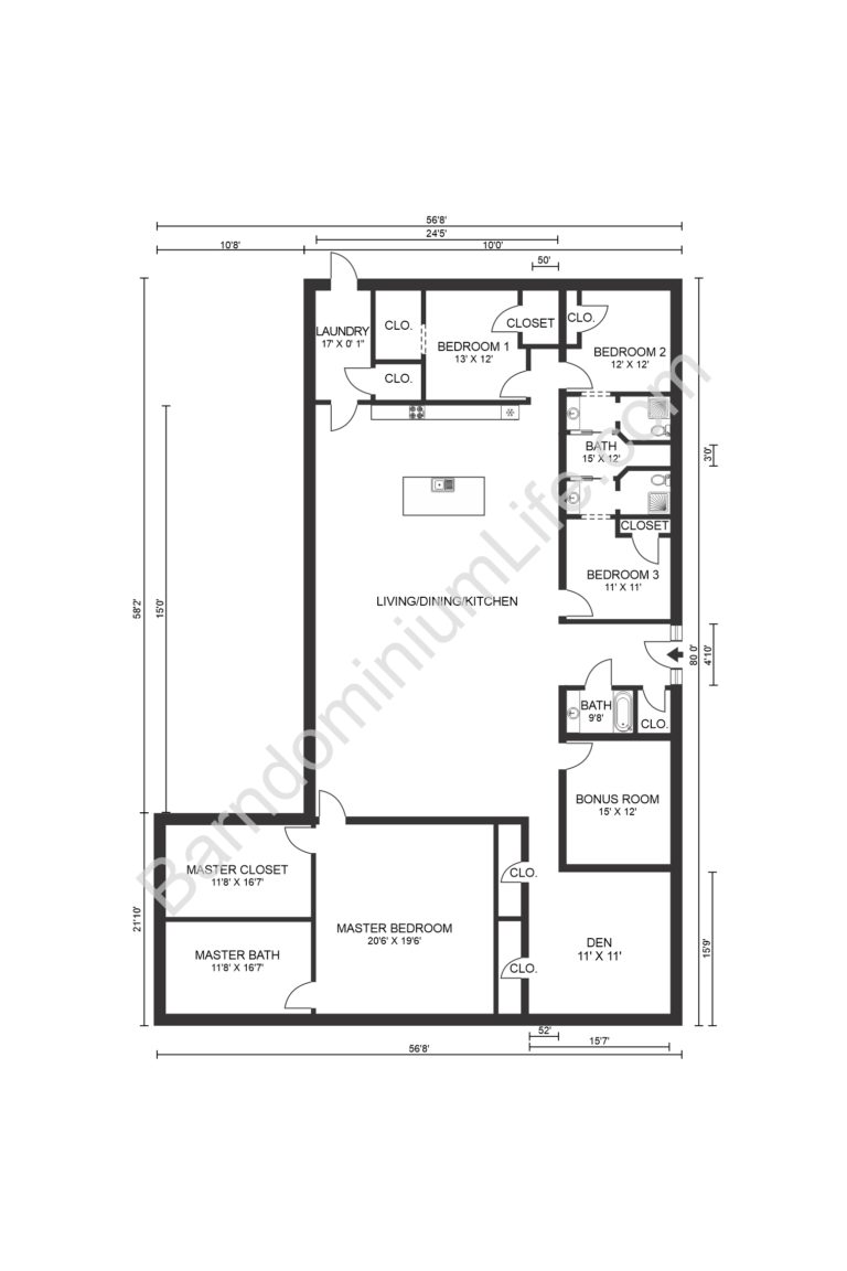 The Eight Best 4 Bedroom Barndominium Floor Plans with Pictures