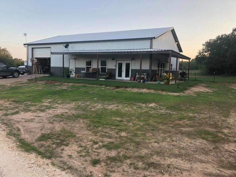 Sweet 2-Bed, 2-Bath Glen Rose Texas Barndominium with Floor Plan