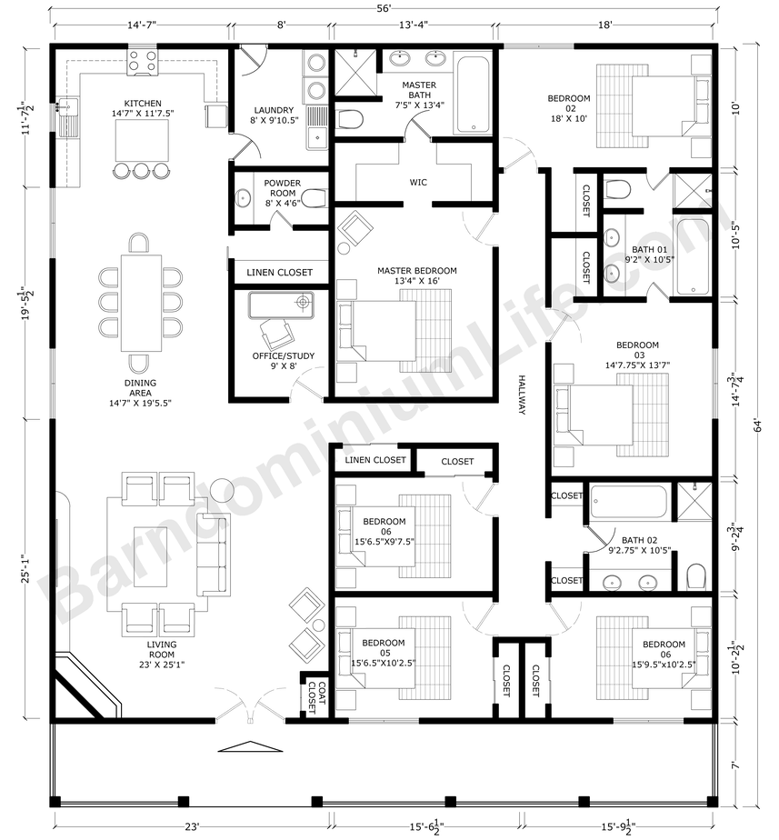 6-bedroom-barndominium-floor-plans-the-9-best-available