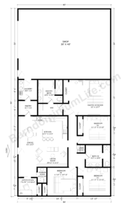 40x80 Barndominium Floor Plans With Shop – What To Consider