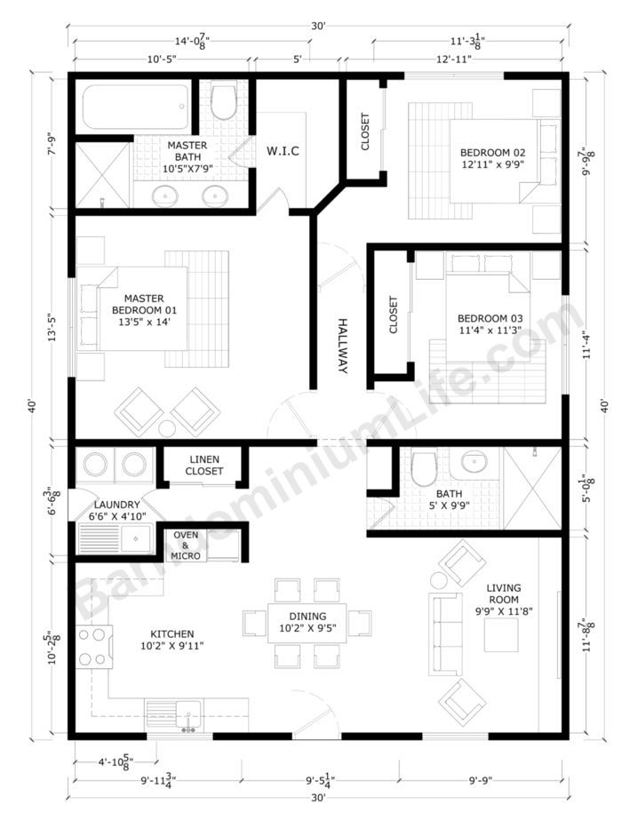 Amazing 30x40 Barndominium Floor Plans - What to Consider