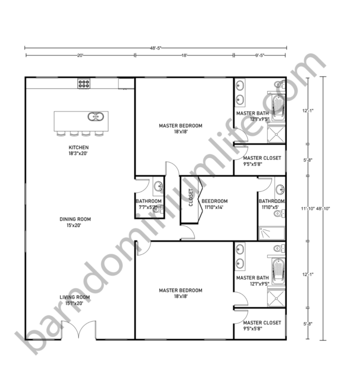 Barndominium Floor Plans With 2 Master Suites What To Consider