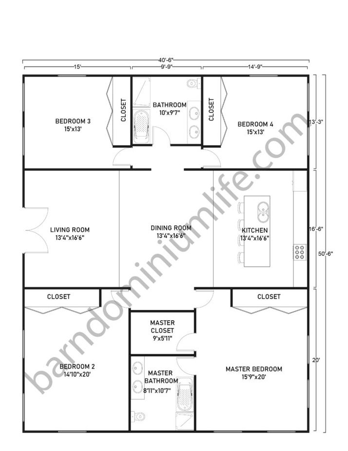 Barndominium Floor Plans