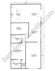 8 Impressive 30x60 Barndominium with Shop Floor Plans That Maximize Space