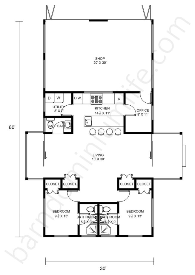 8-impressive-30x60-barndominium-with-shop-floor-plans-that-maximize-space