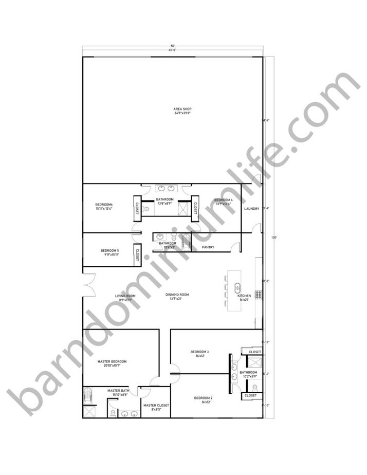 8-inspiring-50x100-barndominium-floor-plans-with-shop-5-000-square-feet