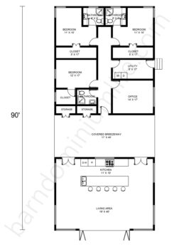 Barndominium Floor Plans with Breezeway – 8 Creative Designs for Medium ...