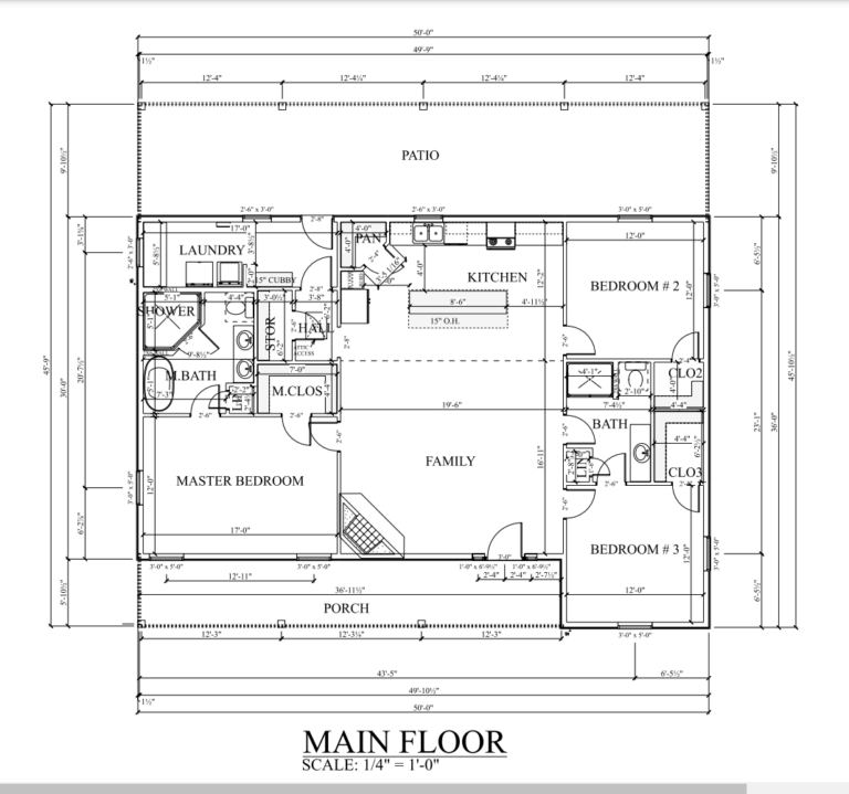 30+ Stunning 3 Bedroom Barndominium Floor Plans