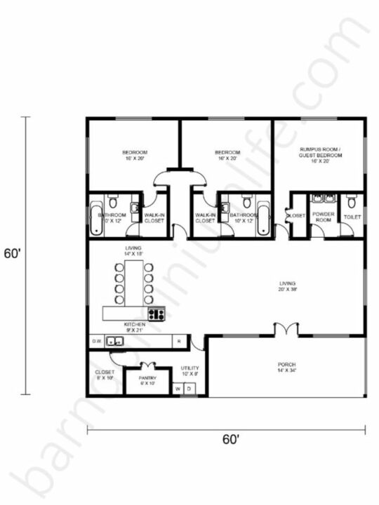 PL-60802 - Barndominium Life