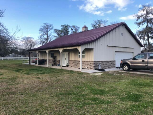 Monique Gros' Louisiana Barndominium