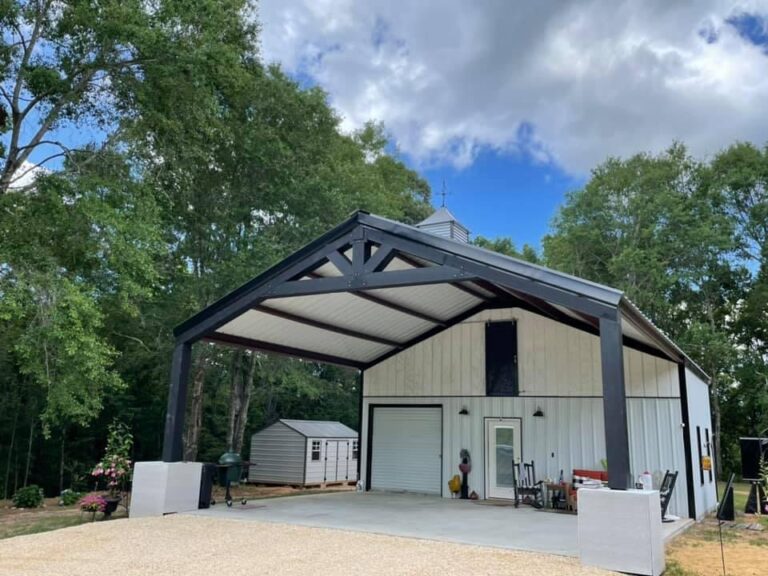 Cozy Alabama Barndominium with Large Carport