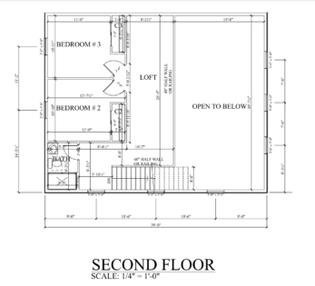 Stunning 3 Bedroom Barndominium Floor Plans