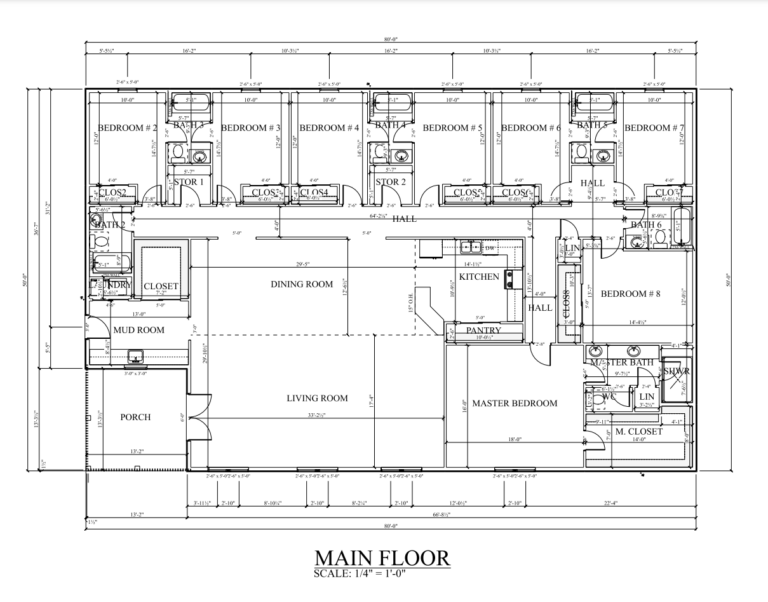 40+ Great Single Story Barndominium Floor Plans