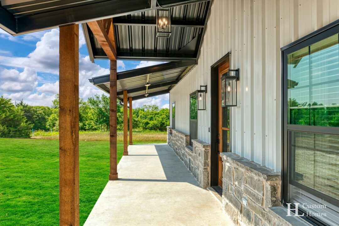 Old Decatur Road Barndominium Texas Metal Home