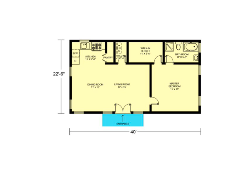 900 sq ft barndominium floor plans