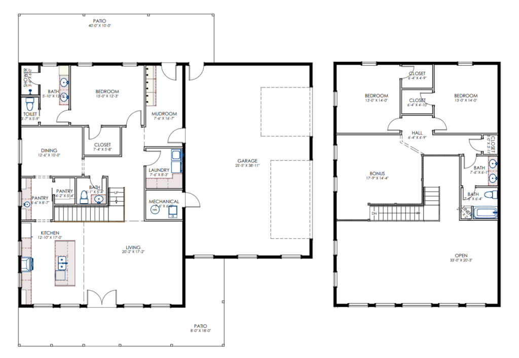 HC-24007 Manhattan Barndominium